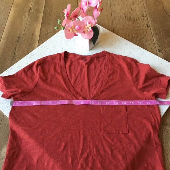 Madewell pocket v neck t shirt small s - Picture 5 of 5